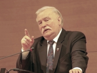 Lech Wałęsa w Luksemburgu
