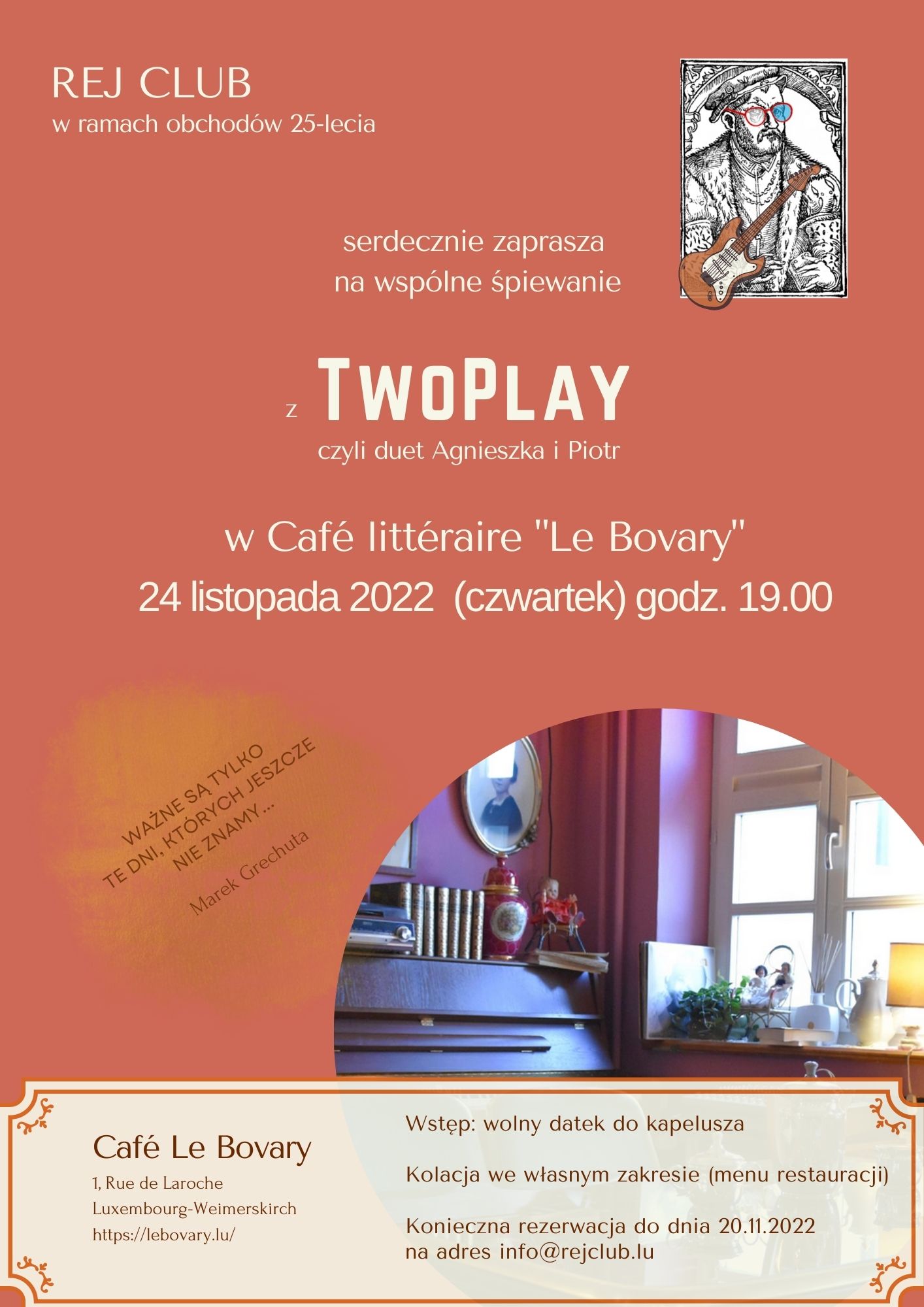 TwoPlay i Rej Club zapraszają na wspólne śpiewanie