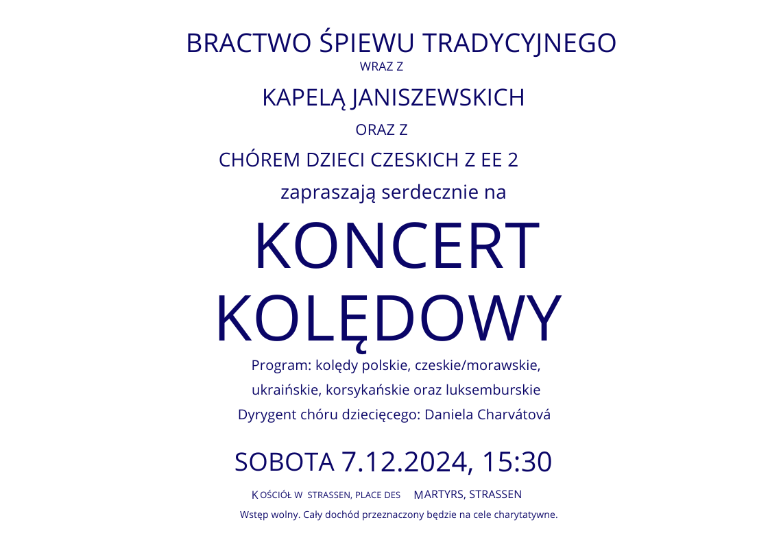 Koncert kolędowy